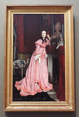 Portrait of the Marquise de Miramont by Tissot in the Getty Center, June 2016