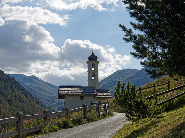 The Church of Our Lady of Sorrows in Federia Valley