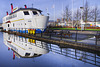 McMonagles, Floating Fish and Chip Shop, Forth and Clyde Canal, Clydebank