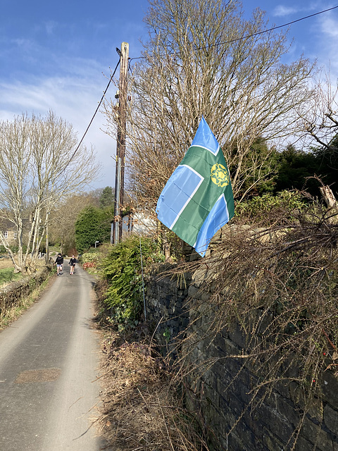 Derbyshire County Flag