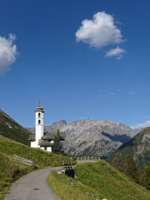 The Church of Our Lady of Sorrows in Federia Valley