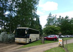 Carr Coaches AC07 BMC at Fullers Mill Garden, West Stow - 9 Jun 2019 (P1020514)