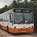 Cardiff Bus (preserved) 286 (J286 UWO) at Showbus, Duxford – 26 Sep 1993 (205-33)