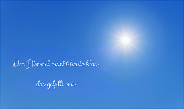 Blue sky ☀️