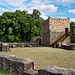 Burgruine Wartenberg, Blick zum Bergfriedstumpf