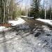 Spring, Alaskan driveway