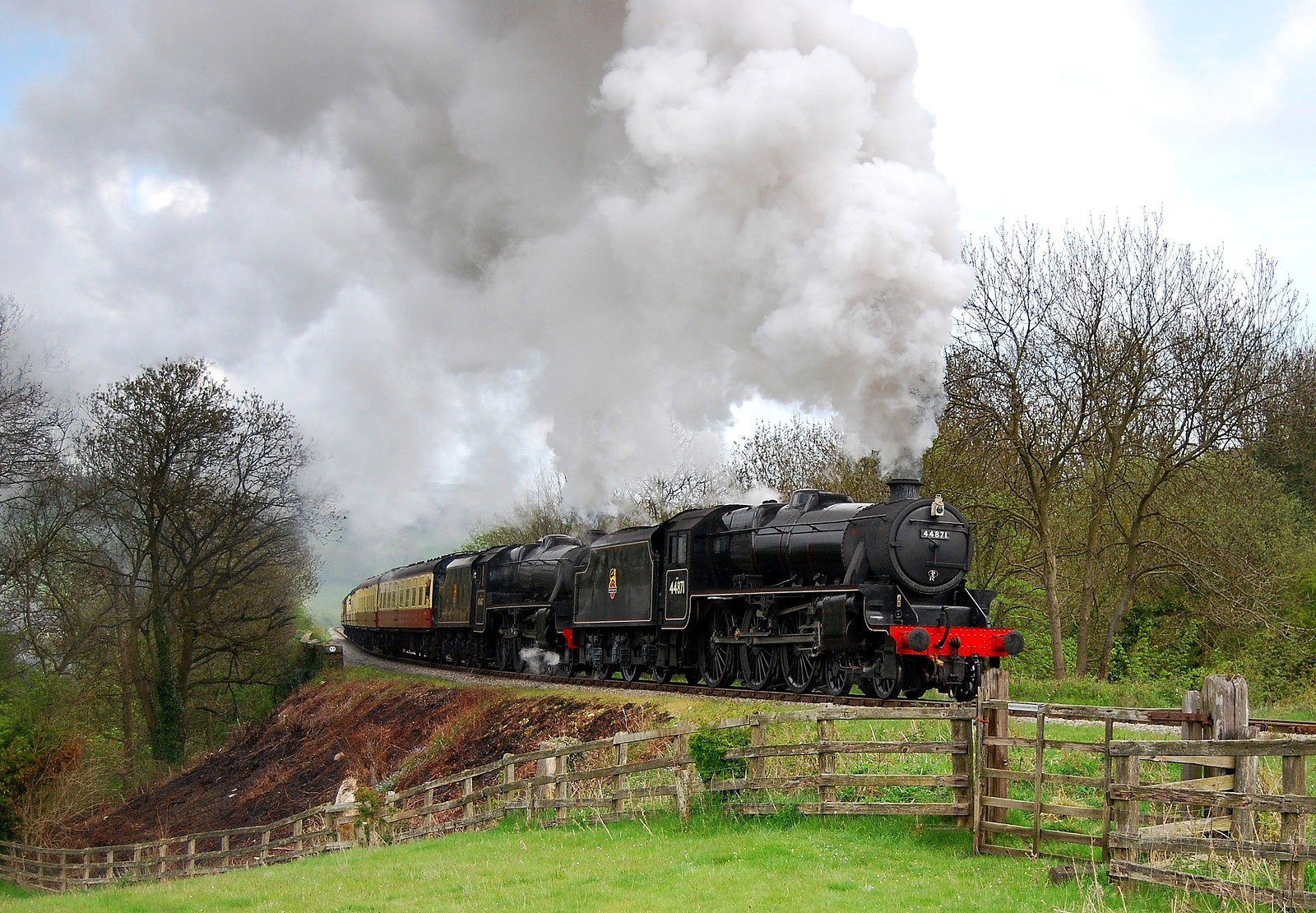 Lineside fence!