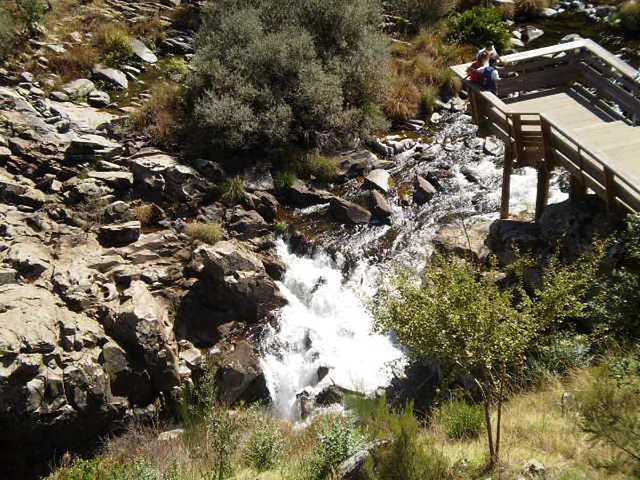 Gola do Salto Cascade, on River Paiva.
