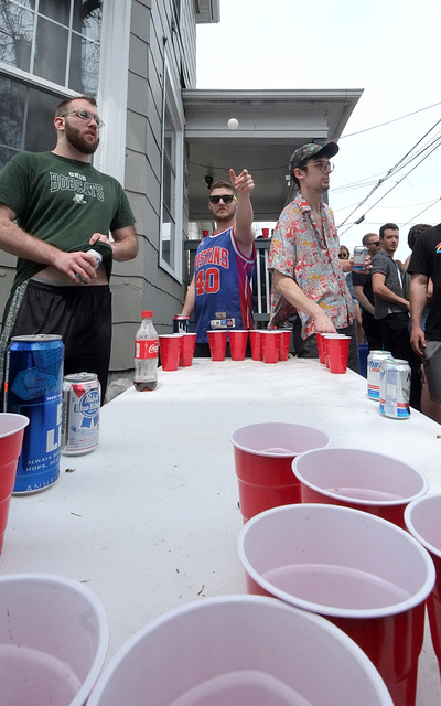 Beer pong, of course