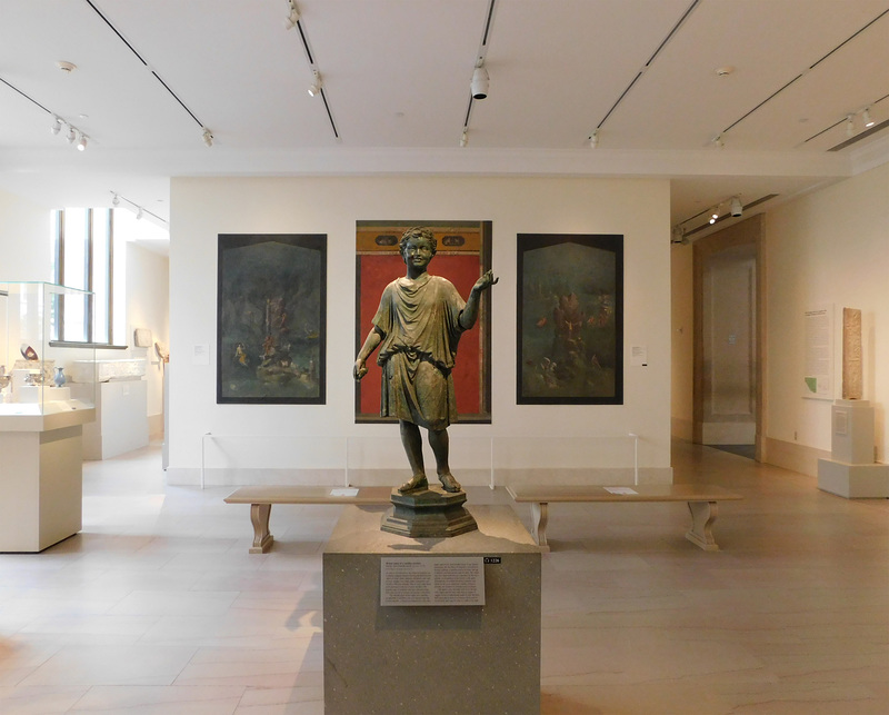 Roman Gallery in the Metropolitan Museum of Art, Sept. 2021