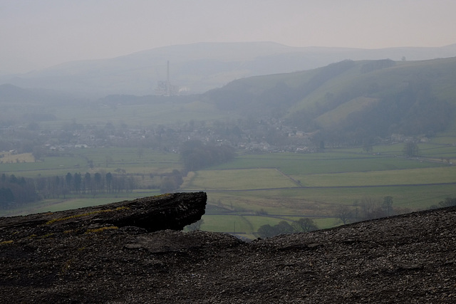 Hope Cement works through the mist