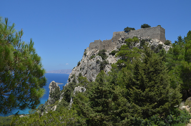 Rhodes, The Monolithos Castle