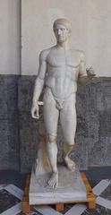 The Doryphoros by Polykleitos in the Naples Archaeological Museum, July 2012