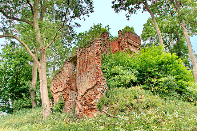 Stuer, Burgruine 2012