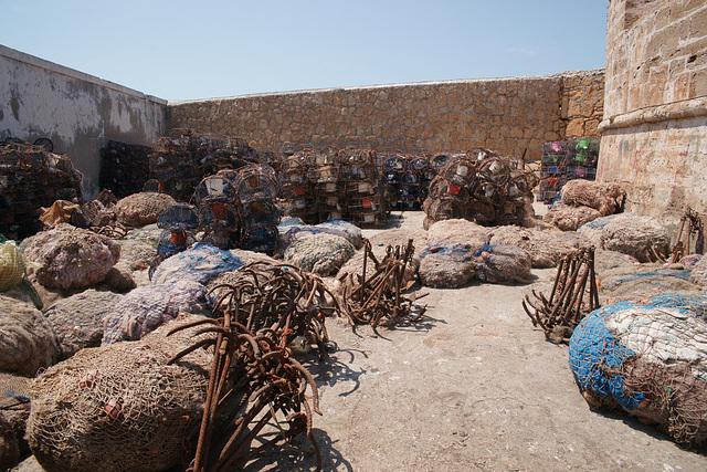 Fishing Nets And Lobster Pots