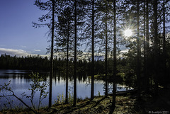 abends am Saarijärvi (© Buelipix)