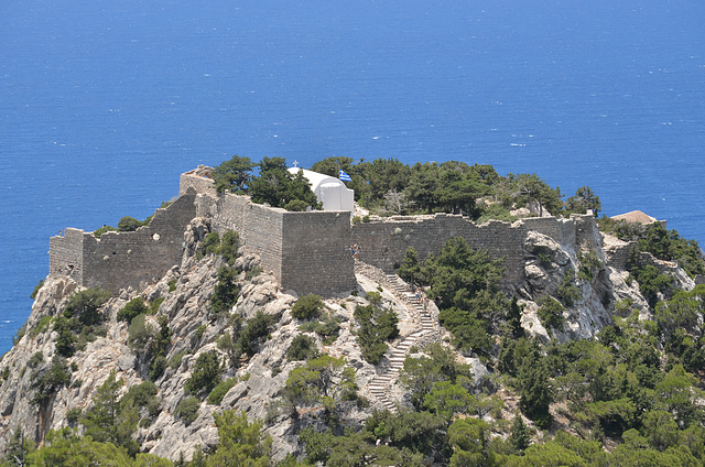 Rhodes, The Monolithos Castle