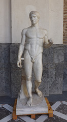 The Doryphoros by Polykleitos in the Naples Archaeological Museum, July 2012