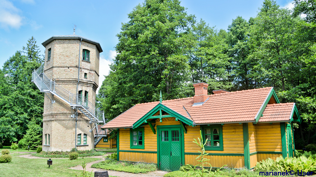 Railway museum Bialowieza