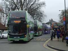 DSCF6180 Stagecoach East (Cambus) Park and Ride buses in Cambridge - 10 Mar 2017