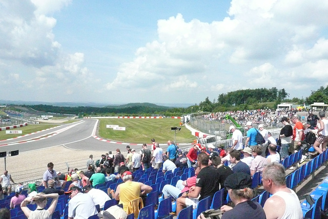 Crowds At The German F1 Grand Prix 2013