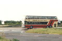 Cedar Coaches WSU 368 (A263 TYC) near Barton Mills – 29 May 1995 (269-12)