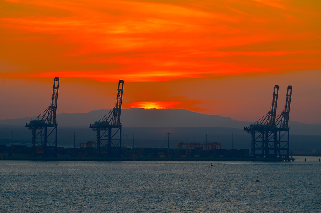 Djibouti sunset