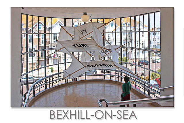 Yuri Gagarin's Kite - De La Warr Pavilion - Bexhill - 31.5.2017