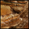 Agate , calcédoine rubanée