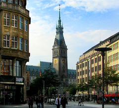 The Rathaus, Hamburg, Germany, my hometown.