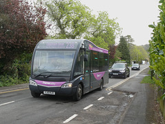 Thames Valley Buses YJ13 HJX at Bisham - 16 Apr 2024 (P1170918)