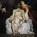 Detail of Dead Christ with Angels by Manet in the Metropolitan Museum of Art, December 2023