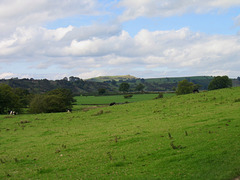 View from path leading to Hartington