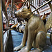 st mary's church, warwick,bear on tomb  of richard beauchamp, earl of warwick, +1439