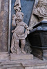 christ church spitalfields london   (36)cherub on tomb of edward peck +1736 by thomas dunn