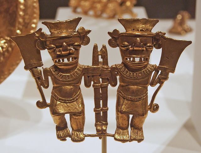 Double Bat-Head Figure Pendant in the Metropolitan Museum of Art, February 2012