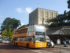 DSCF1555 Sanders Coaches OU05 AVB in Norwich - 11 Sep 2015