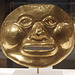 Gold Funerary Mask in the Metropolitan Museum of Art, February 2012