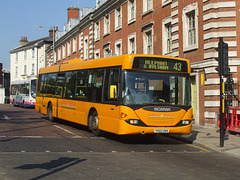 DSCF1600 Sanders Coaches YS03 ZKV in Norwich - 11 Sep 2015