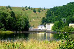 DE - Heimbach - View towards Schwammenaul dam