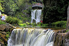 Wasserfall mit Teufelsbrücke