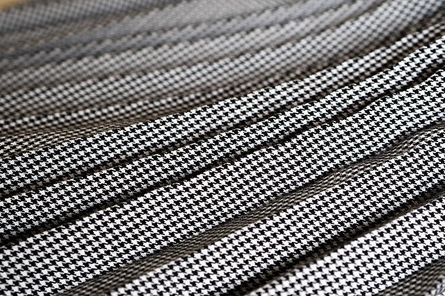 Houndstooth Pleats