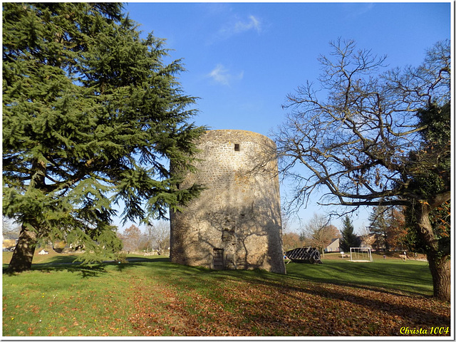 C'est tout ce qu'il reste du château...