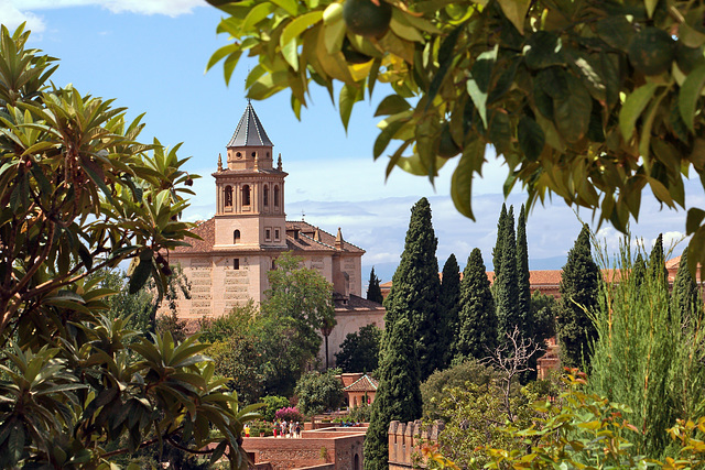 Generalife - Die "Iglesia de Santa Maria de la Alhambra" (2)