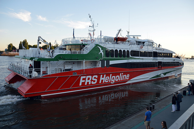 Der neue "Halunder Jet" nach Helgoland - seit dem Frühjahr 2018