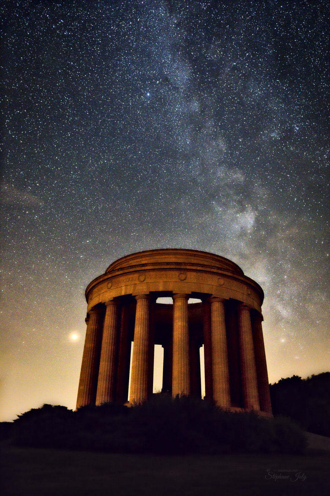 Etoiles à la butte du Montsec