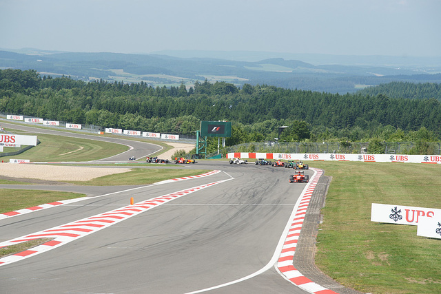 GP2 Race At Nurburgring