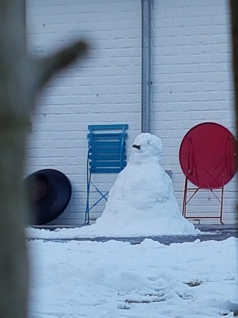 Snow is fun with snowy fun