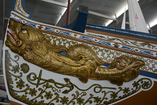 Lisbon, The Maritime Museum, Figure-decoration on the Nose of a Medieval Ship Lisbon, The Maritime Museum, Figure-decoration on the Nose of a Medieval Ship