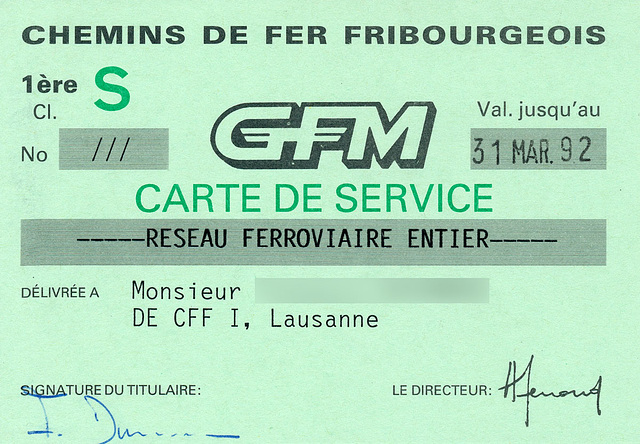 Carte service GFM